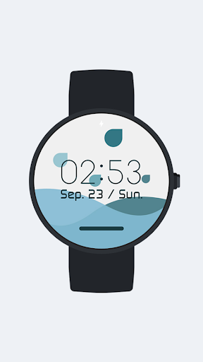 Weather Digital Watch Face Screen 3