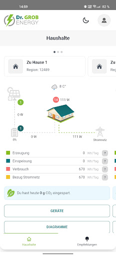 Android application Energy Battery screenshort