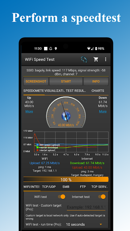 WiFi - Internet Speed Test - New - (Android)