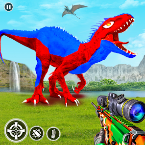 Super Dino Hunting Zoo Games  screenshots 1