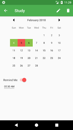 30 Days Habit Tracker