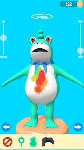 Frog Salesman:Coloring games