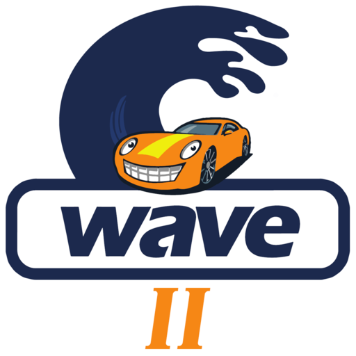 Wave II Car Wash logo