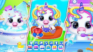my unicorn care salon game - Screenshot 1