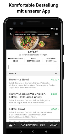 Android application Laf Laf screenshort