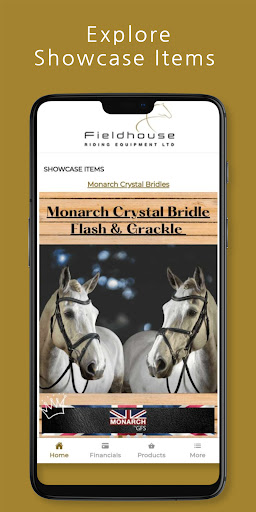 Android application Fieldhouse Trade Portal screenshort