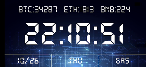 BitClock Screen 2