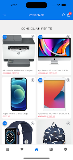 Android application PowerTech Store screenshort
