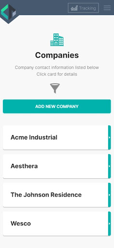 Android application Clean Proposals screenshort