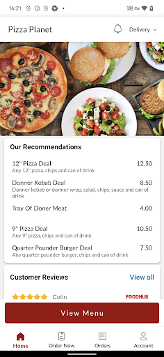Pizza Planet Screen 2