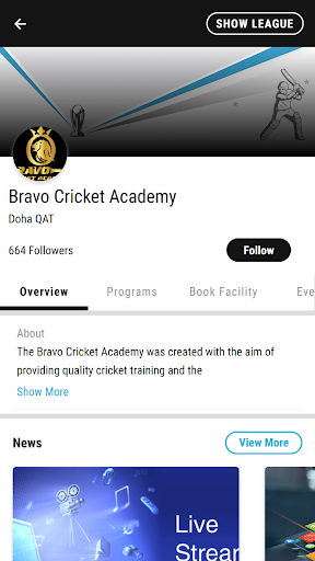 Bravo Cricket Academy Screenshot 3 - AppWisp.com