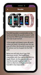 D20 Pro Smart Watch Guide