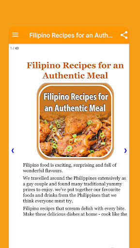 Filipino Recipes for an Authen Screenshot 2 - AppWisp.com