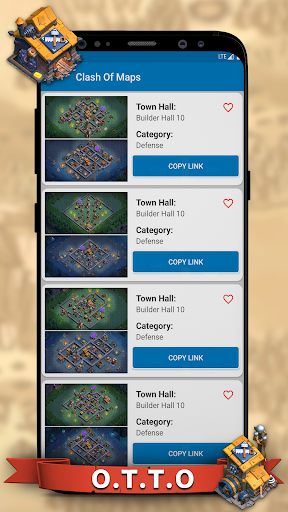 Clash of Maps - Base, Layouts Screen 3