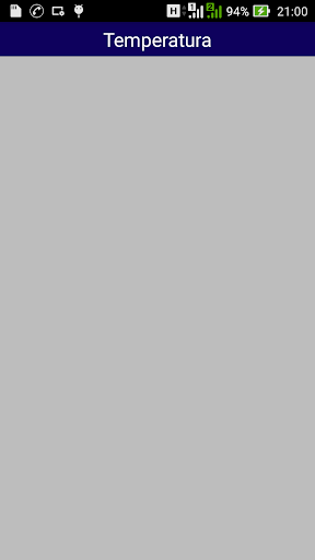 Android application Temperatura KP screenshort