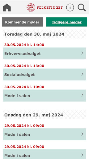 Tv fra Folketinget Screen 3