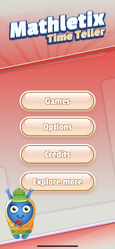 Android application Mathletix Time Teller screenshort