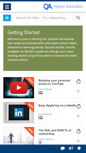 Android application QAHE Careers Online screenshort