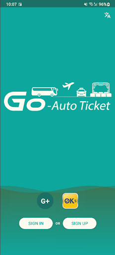 Android application GoAutoTicket screenshort