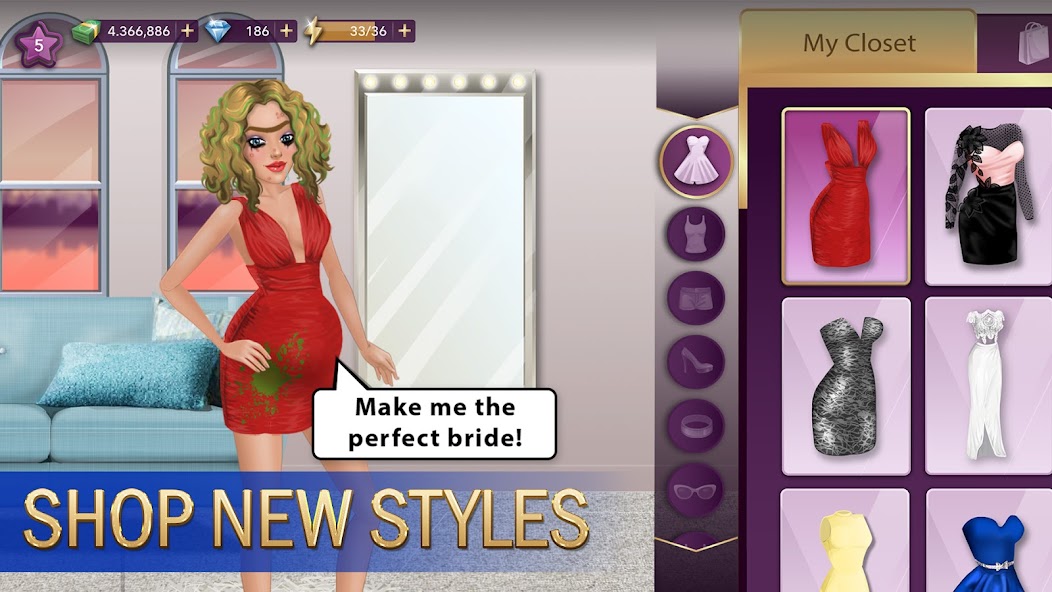 Hollywood Story Fashion Star v10.11.5 MOD (free shopping) APK