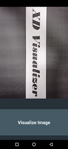 Android application Extra Dimension Visualizer screenshort