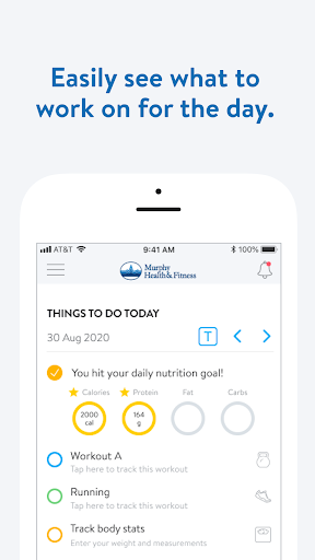 Murphy Health and Fitness Screen 2