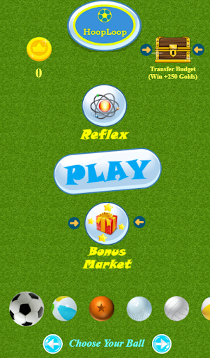 Android application Hoop Loop (A Magical Ball Game screenshort