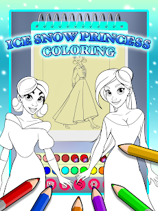 Ice Princess Coloring Pagesのおすすめ画像1