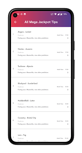 Sport Tips Jackpot Prediction