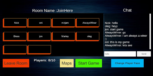 Android application Geometry War screenshort