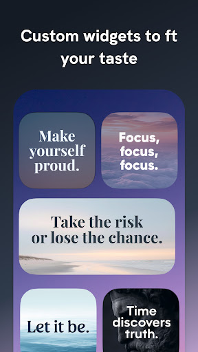 Screenshot of Motivation - Daily quotes