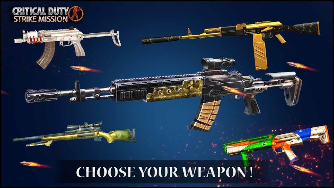 Screenshot 19 golpe crítico: Best fps pistola juegos de guerra android