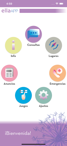 Android application ELLA screenshort