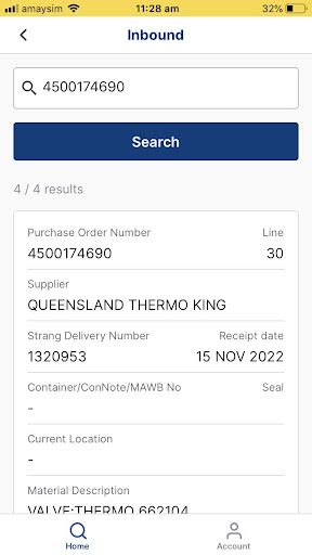 Strang QuickTrack Screen 3