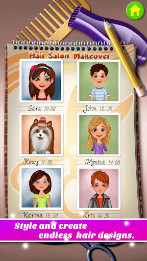 ヘアサロン メークオーバー 美容室体験ゲーム By Tapblaze Google Play Japan Searchman App Data Information