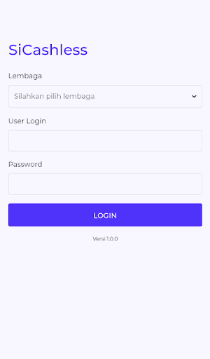 Android application SiCashless screenshort