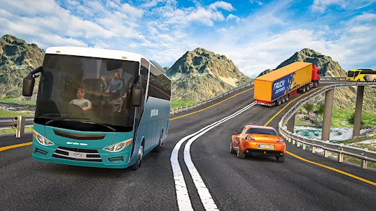 US Coach Bus Game: Bus Driving