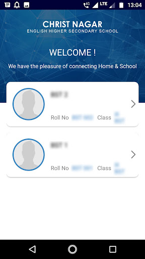 Android application CHRIST NAGAR HIGHER SECONDARY screenshort