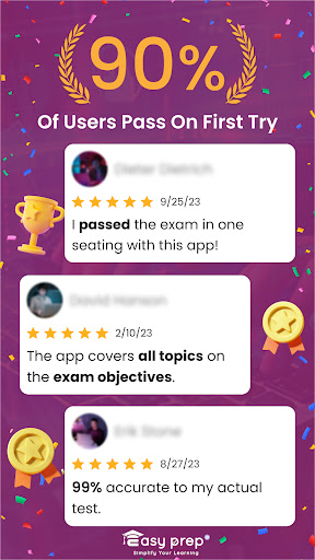 Android application CompTIA A+ Exam Training 2024 screenshort