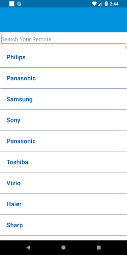 Tata Sky Remote Screen 2