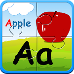 Cover Image of 下载 Alphabet jigsaw puzzle & flashcards kids game 2.0 APK