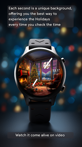Christmas Tree Watch Face Screen 2