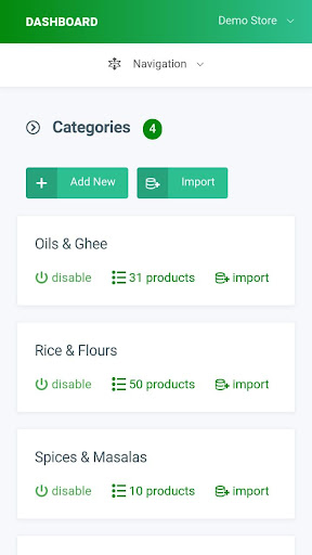 OrumaShops Seller Screen 3