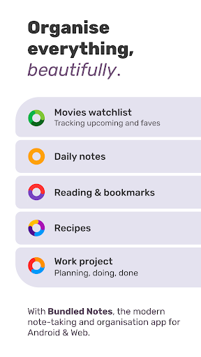 Bundled Notes - List, Organize - Productivity - apps