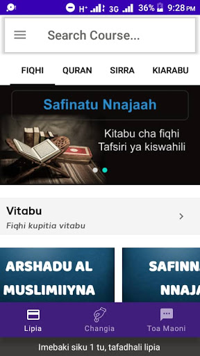 Android application Madrasa App screenshort
