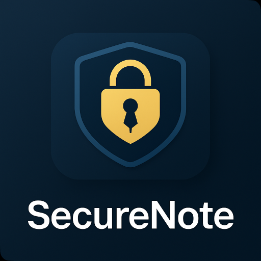 SecureNote - 안전한 계정 보관 앱