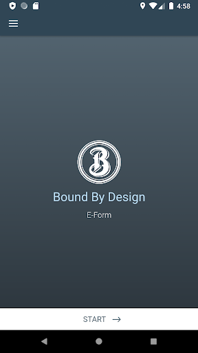 Android application Bound By Design screenshort