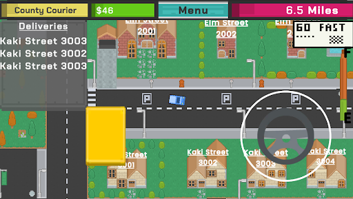 Android application County Courier screenshort
