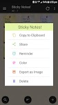 screenshot of Sticky Notes Pro !