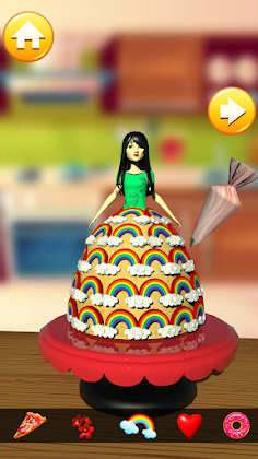 Doll Cake Dress Up Games 3D - Screenshot 2